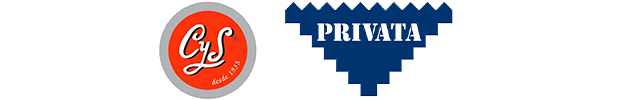 Imagen logotipo marca cys y privata